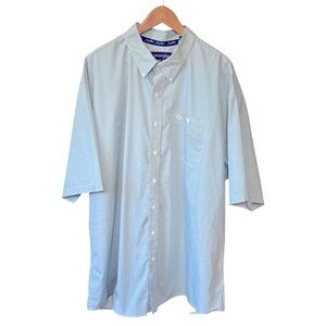 GEORGE STRAIT by Wrangler short sleeve button front 3XL TALL